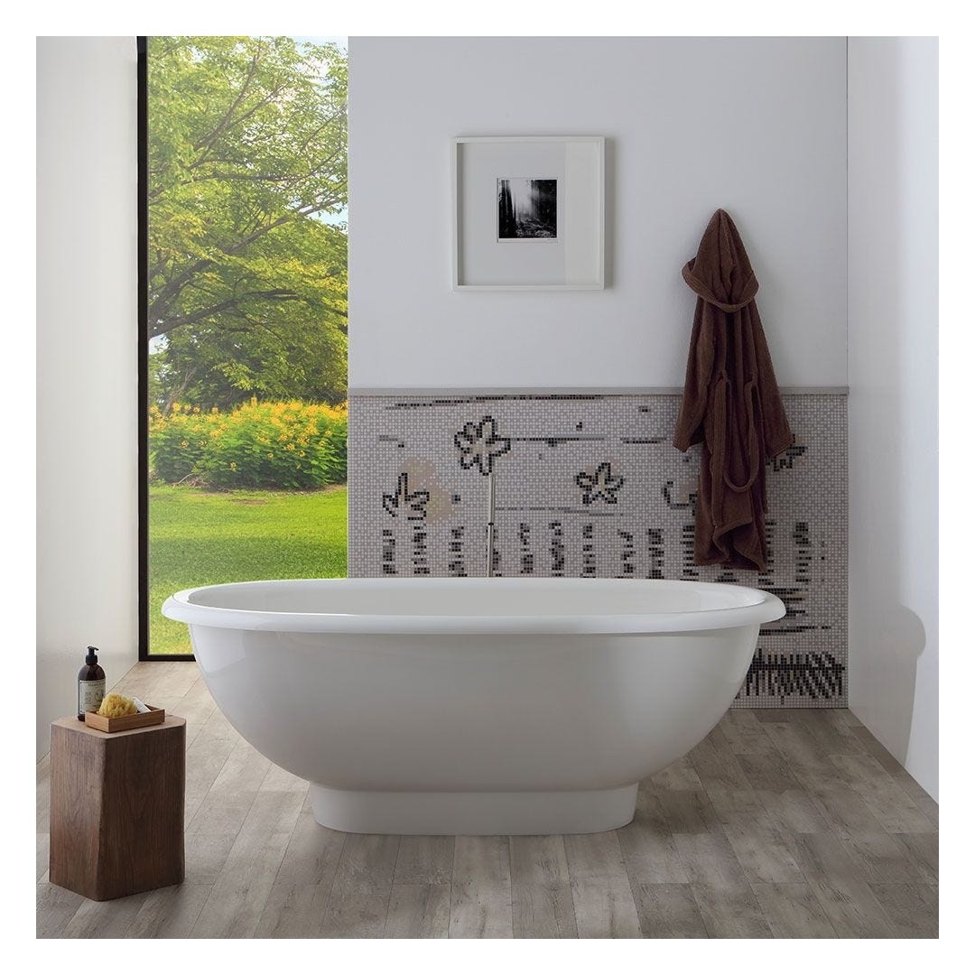 VASCA DA BAGNO CENTRO STANZA FREESTANDING STILE MODERNO