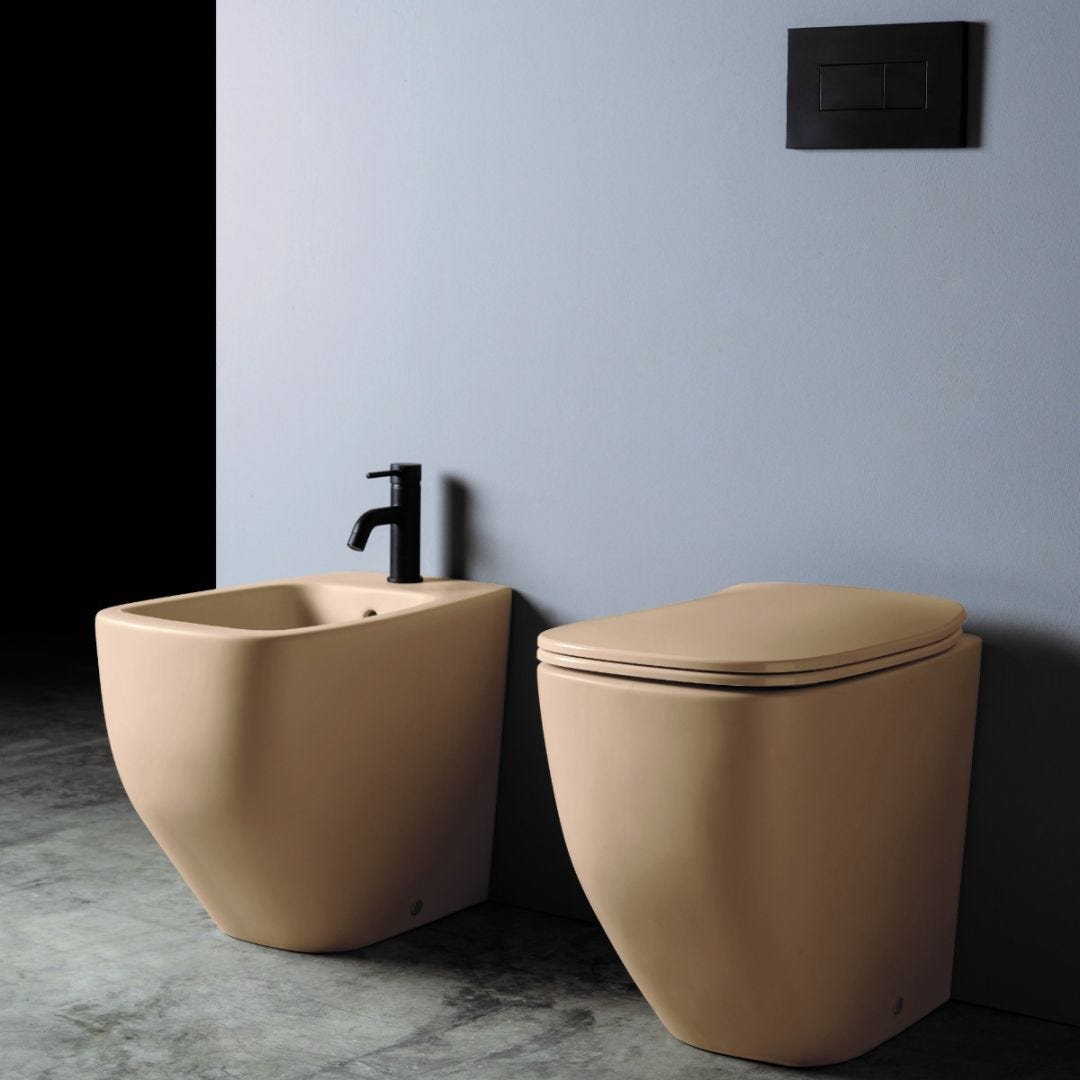 WATER A TERRA IN CERAMICA CON BRIDA