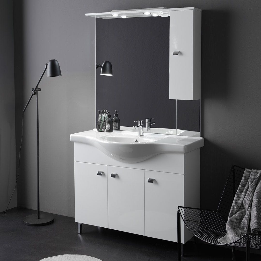 Mobile bagno a terra 65 cm con 2 ante: Offerte mobili bagno