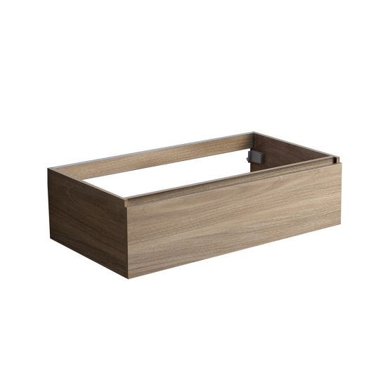 BASE SOSPESA 1 CASSETTO ROVERE NATURALE 90CM | VALENTINA