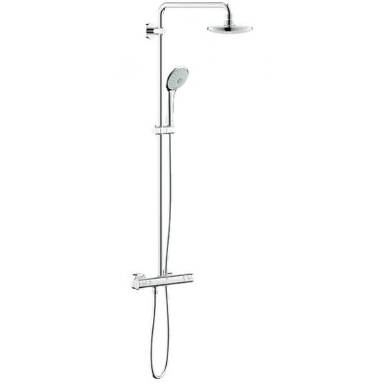 COLONNA DOCCIA CON TERMOSTATICO BRACCIO 450 MM EUPHORIA SYSTEM GROHE 