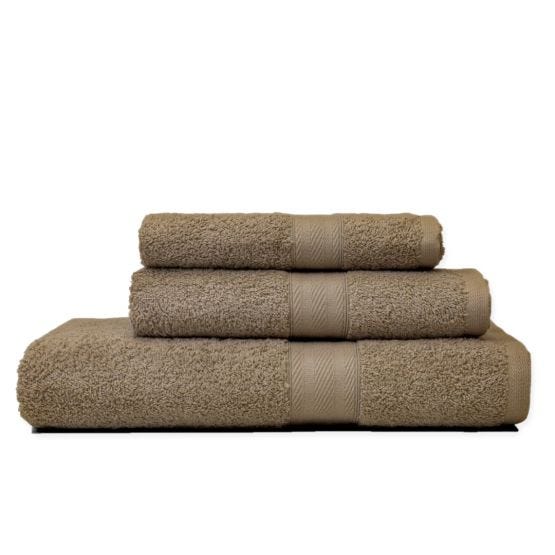 asciugamani color noce teddy 3 pezzi
