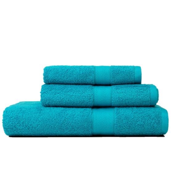 coordinato pavone 3 asciugamani