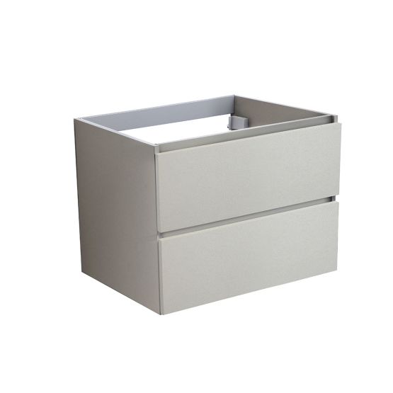 BASE SOSPESA 60CM 2 CASSETTI GRIGIO PERLA  | VALENTINA