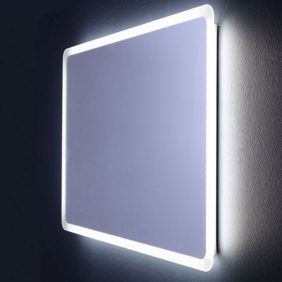 SPECCHIO STONDATO ILLUMINATO A LED 60 X 60 CM | DALLAS