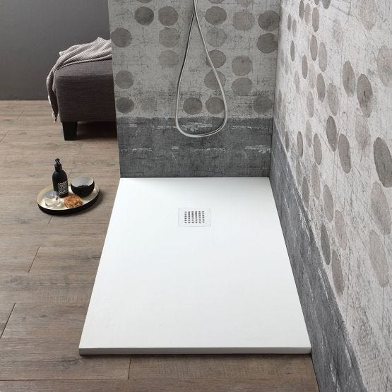 Piatto doccia resina bianco 120x80