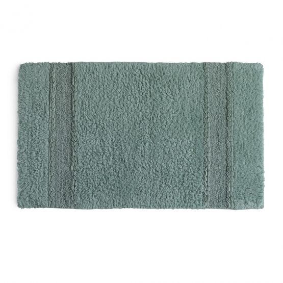 Tappeto bagno in cotone verde menta