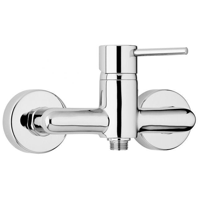 RUBINETTO BAGNO MODERNO MISCELATORE ESTERNO DOCCIA | SALICE