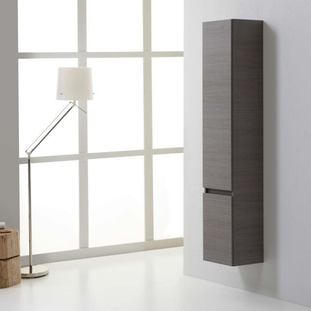 COLONNA ARMADIETTO SOSPESA PER BAGNO CON DUE ANTE | MANHATTAN