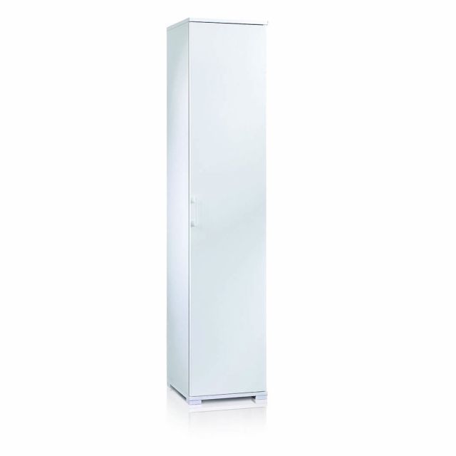 MOBILE COLONNA MULTIUSO L.45CM AD 1 ANTA BIANCO