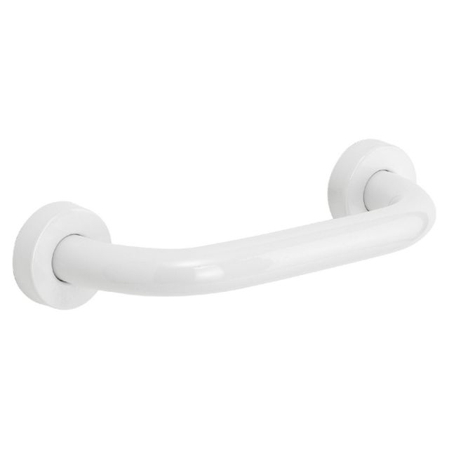 MANIGLIONE FISSO BIANCO 20 CM ACCIAIO INOX 