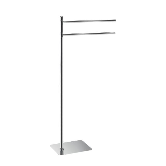 PIANTANA BAGNO ACCIAIO INOX PORTA ASCIUGAMANI 84 CM | RE