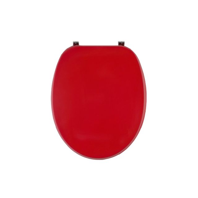 TAVOLETTA PER VASO WC UNIVERSALE ROSSO LAMPONE