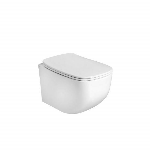 VASO WC IN CERAMICA BIANCO OPACO SENZA BRIDA | MOZART